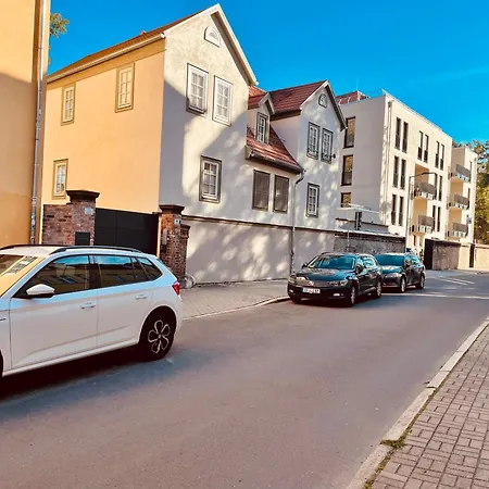 Ferienwohnungen Mey Haus Zum Rosenstock Erfurt Exterior photo